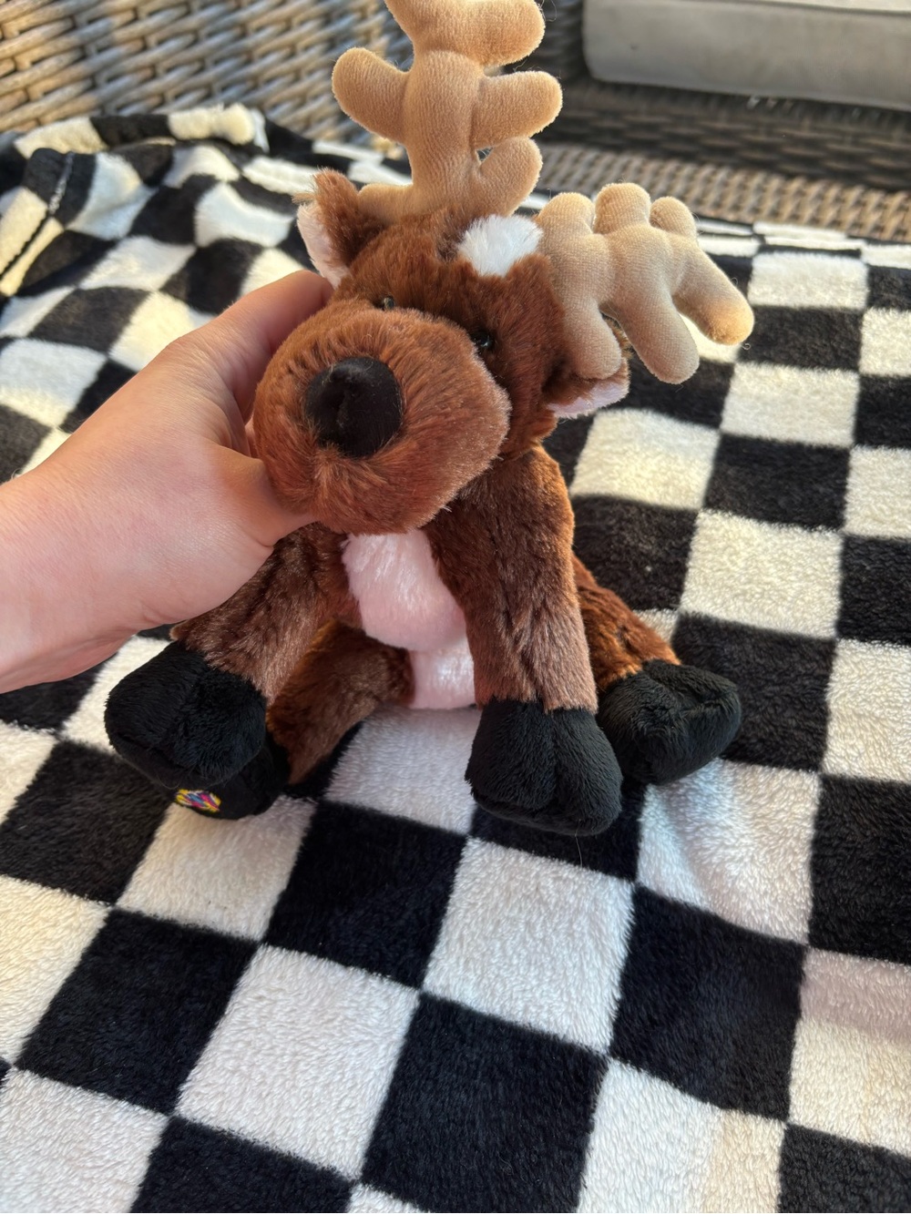 Ganz Webkinz Reindeer Plush - No Code